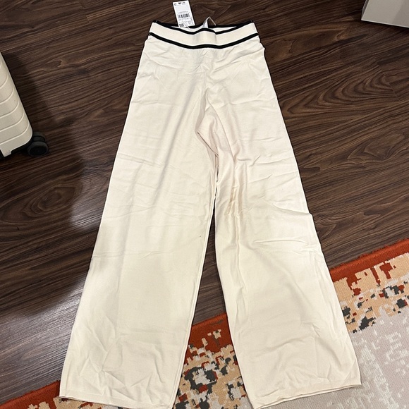 Mango white knit pants - Picture 1 of 2